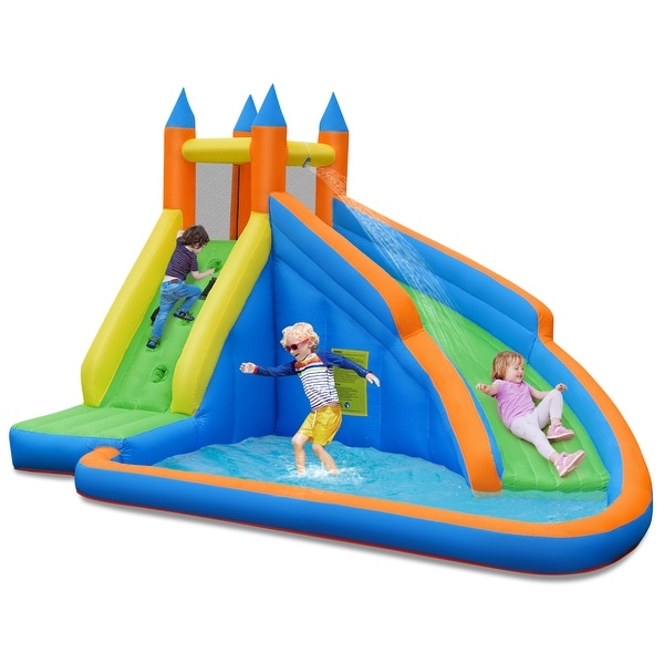 Costway Inflatable Water Slide Mighty Bounce House Jumper Castle. Opens flyout.