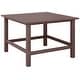preview thumbnail 40 of 180, Laguna Kids Outdoor 31" Square Poly Dining Table Dark Brown
