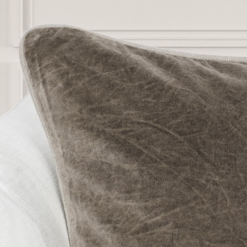 Villa by Classic Home Harriet Velvet Throw Pillow