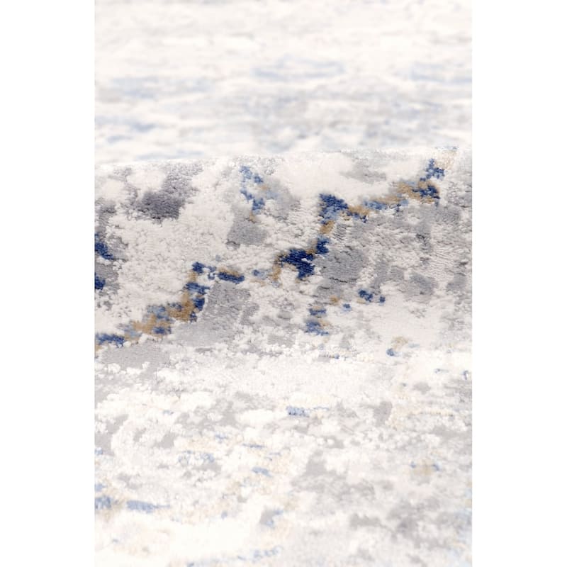 Pasargad Home Turkish Efes Design L. Grey Floral Area Rug