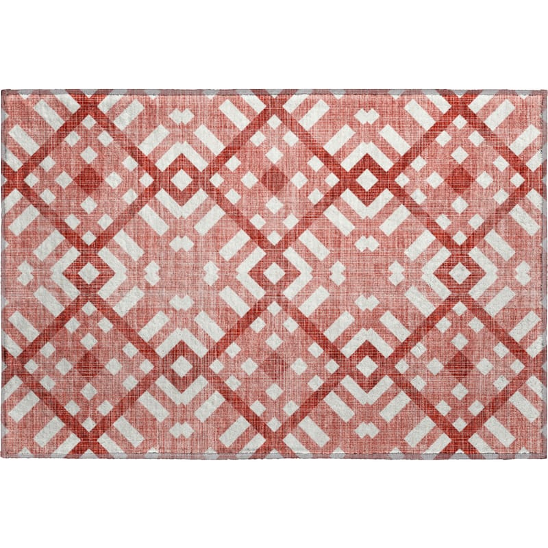 Premium Washable Super Soft Contemporary Geo Mayfield Rug