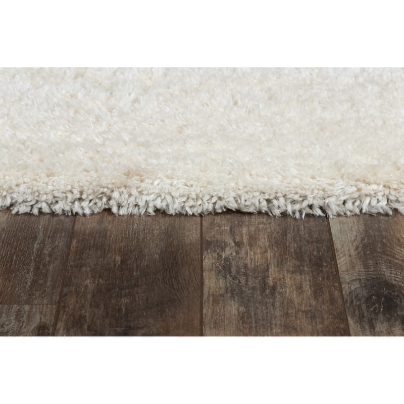 Novogratz by Momeni Nola Shag Magnolia Solid Color Shag Rug