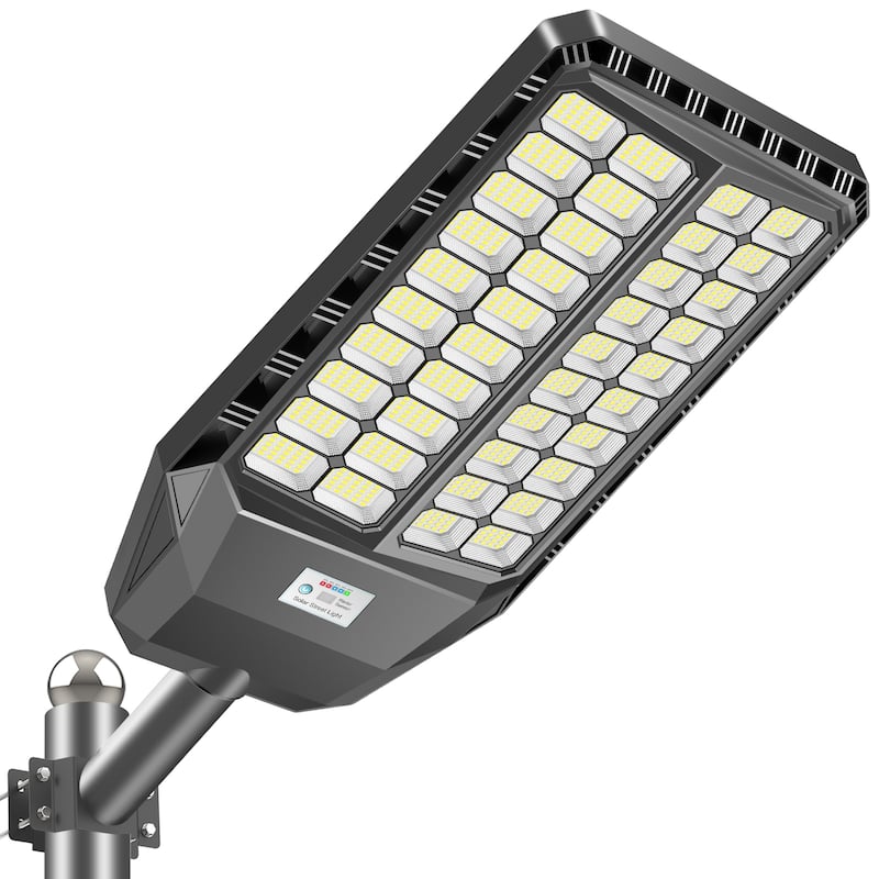9000LM Solar Street Light with Motion Sensor and Remote Control - 1-pack