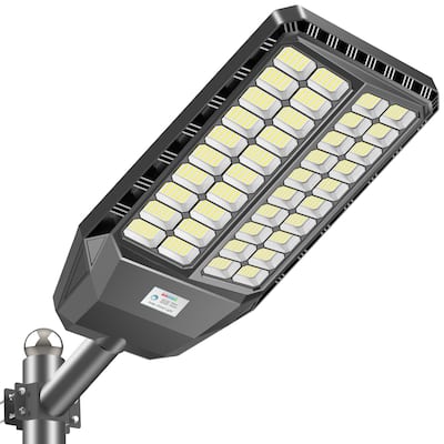 9000LM Solar Street Light with Motion Sensor and Remote Control