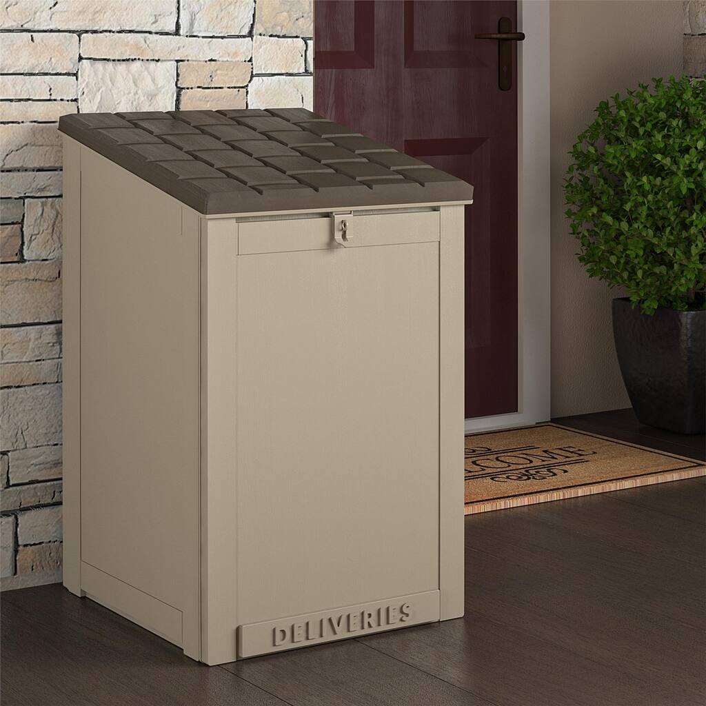 COSCO BoxGuard 45 Gallon Lockable Package Delivery and Storage Box - 6.3 Cubic Feet