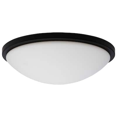 Nuvo Lighting 62/1944 Button 17" Wide LED Flush Mount Bowl Ceiling