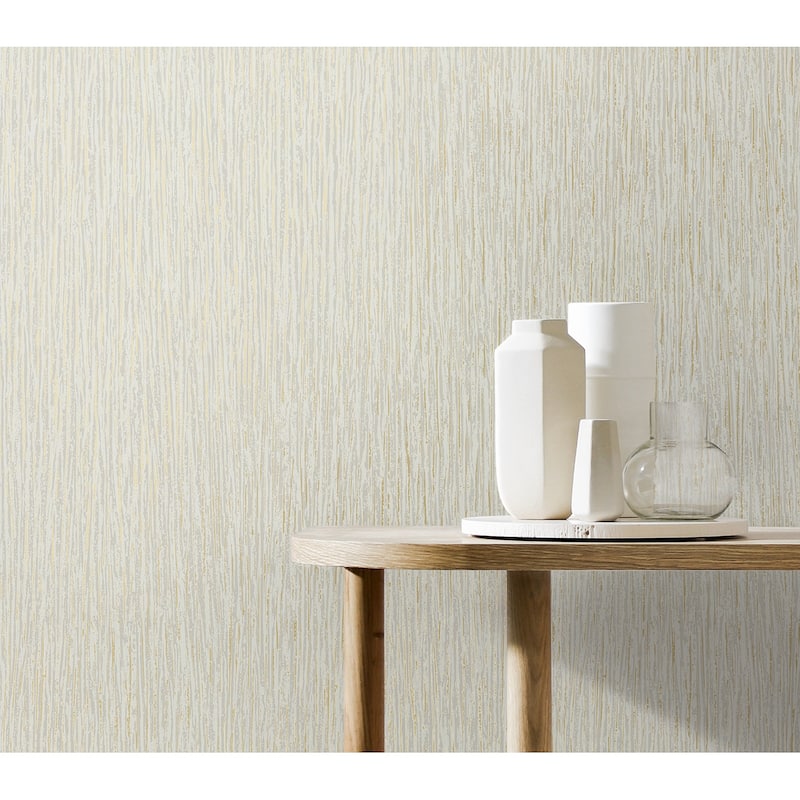 Seabrook Designs Verticale Geometric Non-Woven Unpasted Wallpaper