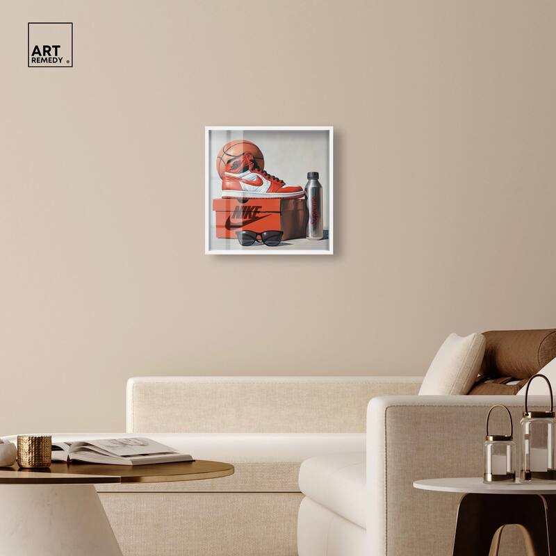 Basketball Practice Shadowbox by Art Remedy