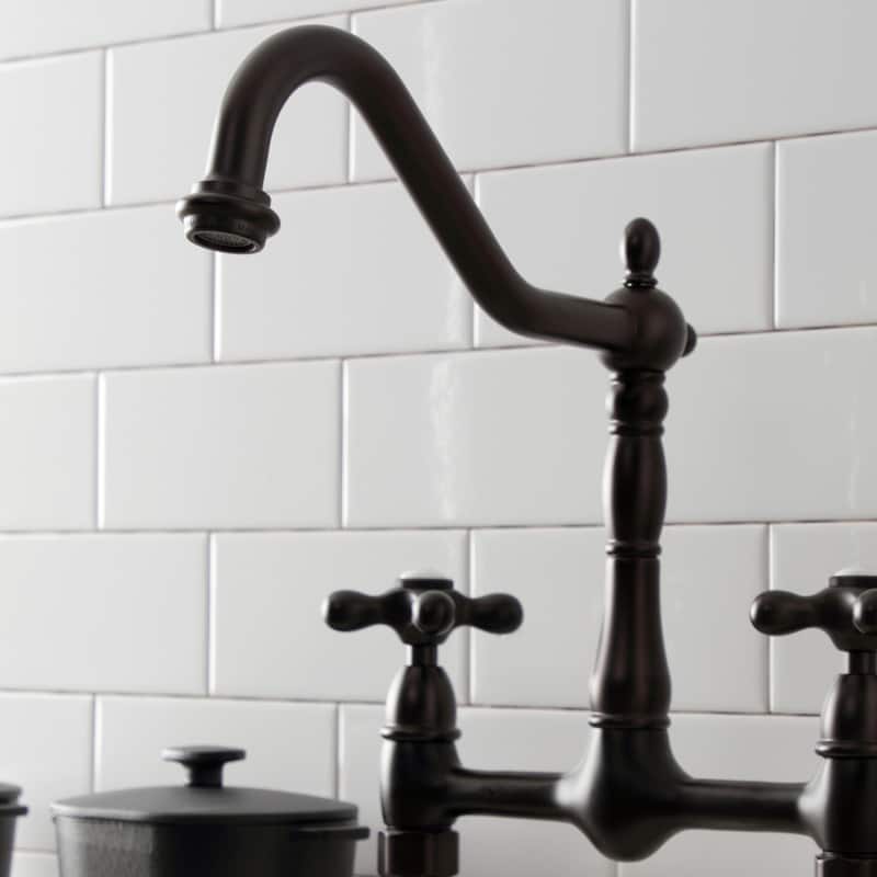 Heritage Bridge Kitchen Faucet