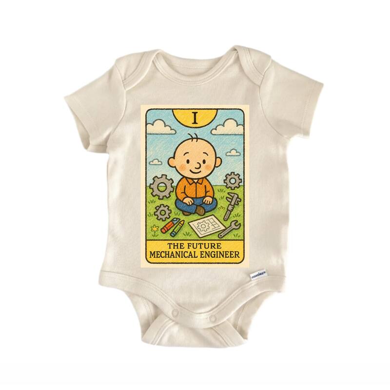 Future Mechanical Engineer - Baby Bodysuit - White - 3-6M