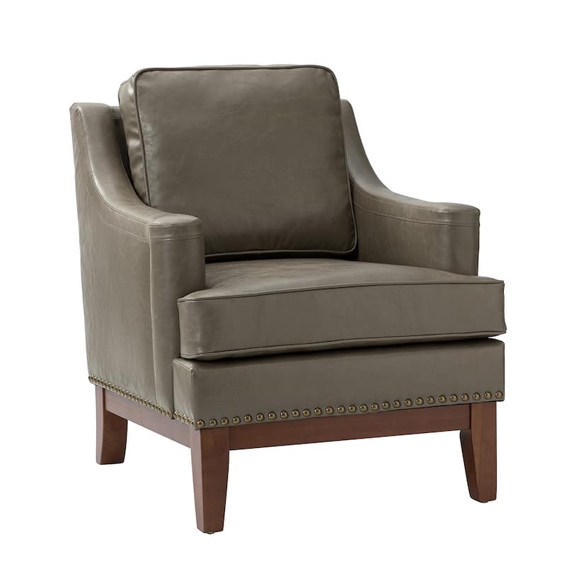 Etienne Comfy Living Room Armchair with Apron Design by HULALA HOME