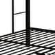 preview thumbnail 5 of 6, Metal Twin XL over Queen Bunk Bed with Built-in Ladder for Bedroom