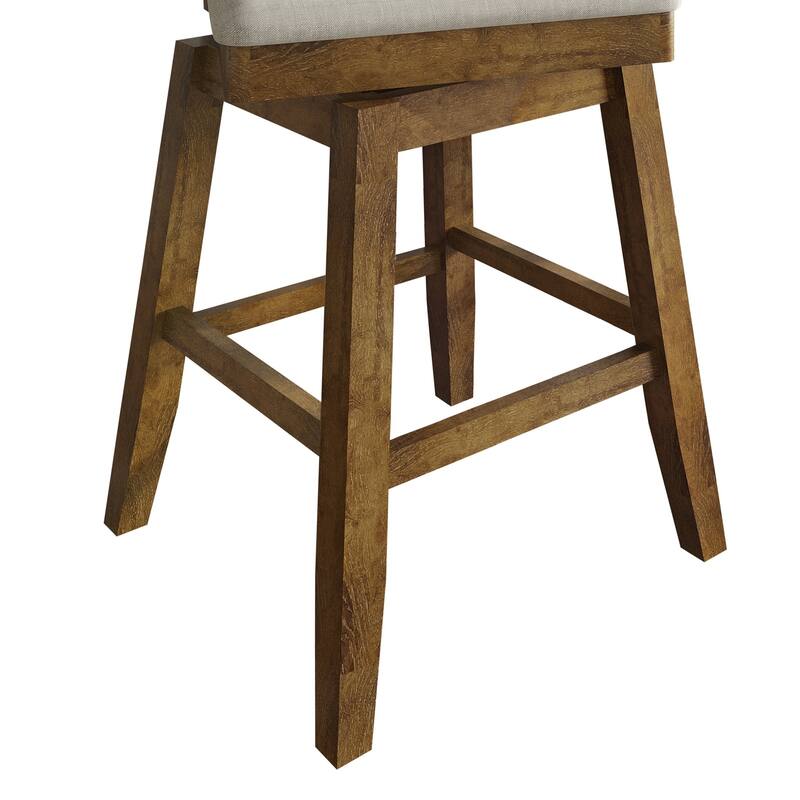 CraftPorch Luxury Swivel Counter Chair with Round Table