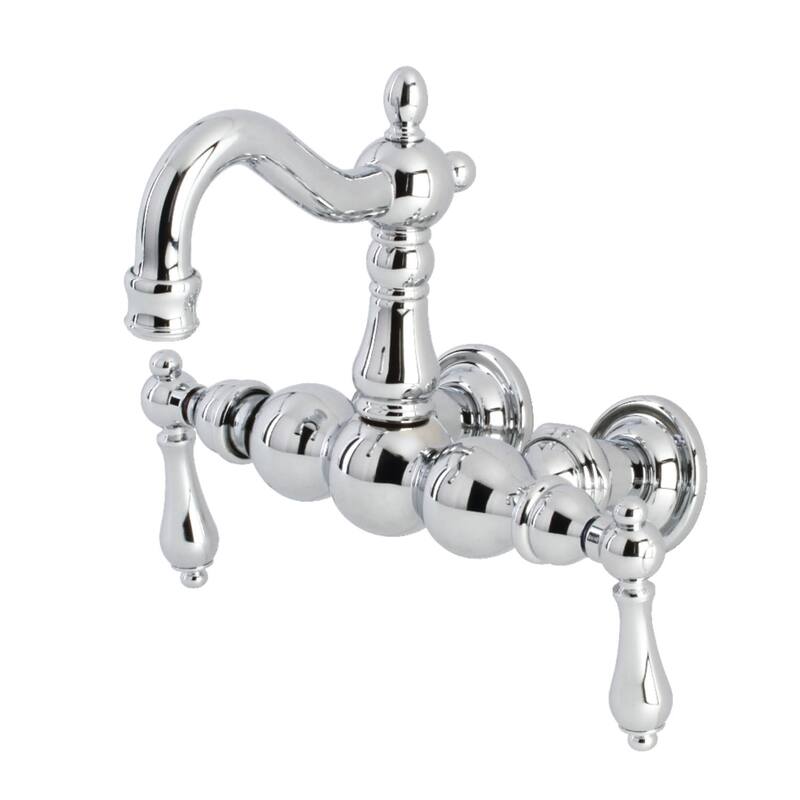 Kingston Brass Heritage Wall Mounted Clawfoot Tub Filler