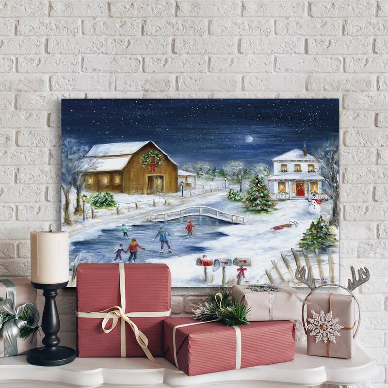 Winter Wonderland-Premium Gallery Wrapped Canvas - Ready to Hang