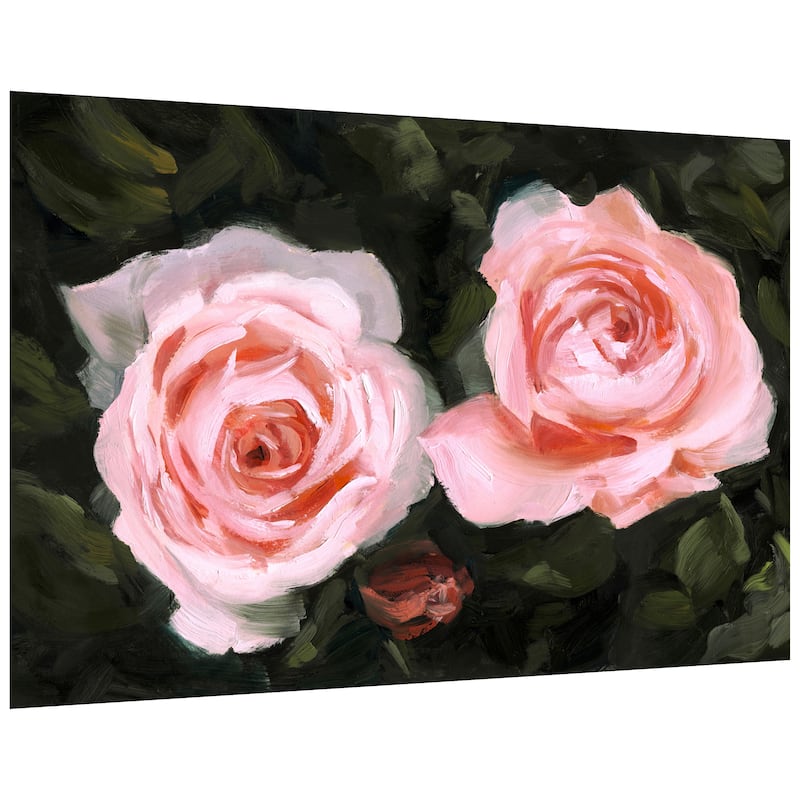 Empire Art Direct Ethereal Roses I Printed Tempered Glass Wall Art