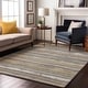 preview thumbnail 90 of 132, Premium Washable Super Soft Stripe Mayfield Rug Gray - 10' x 14'