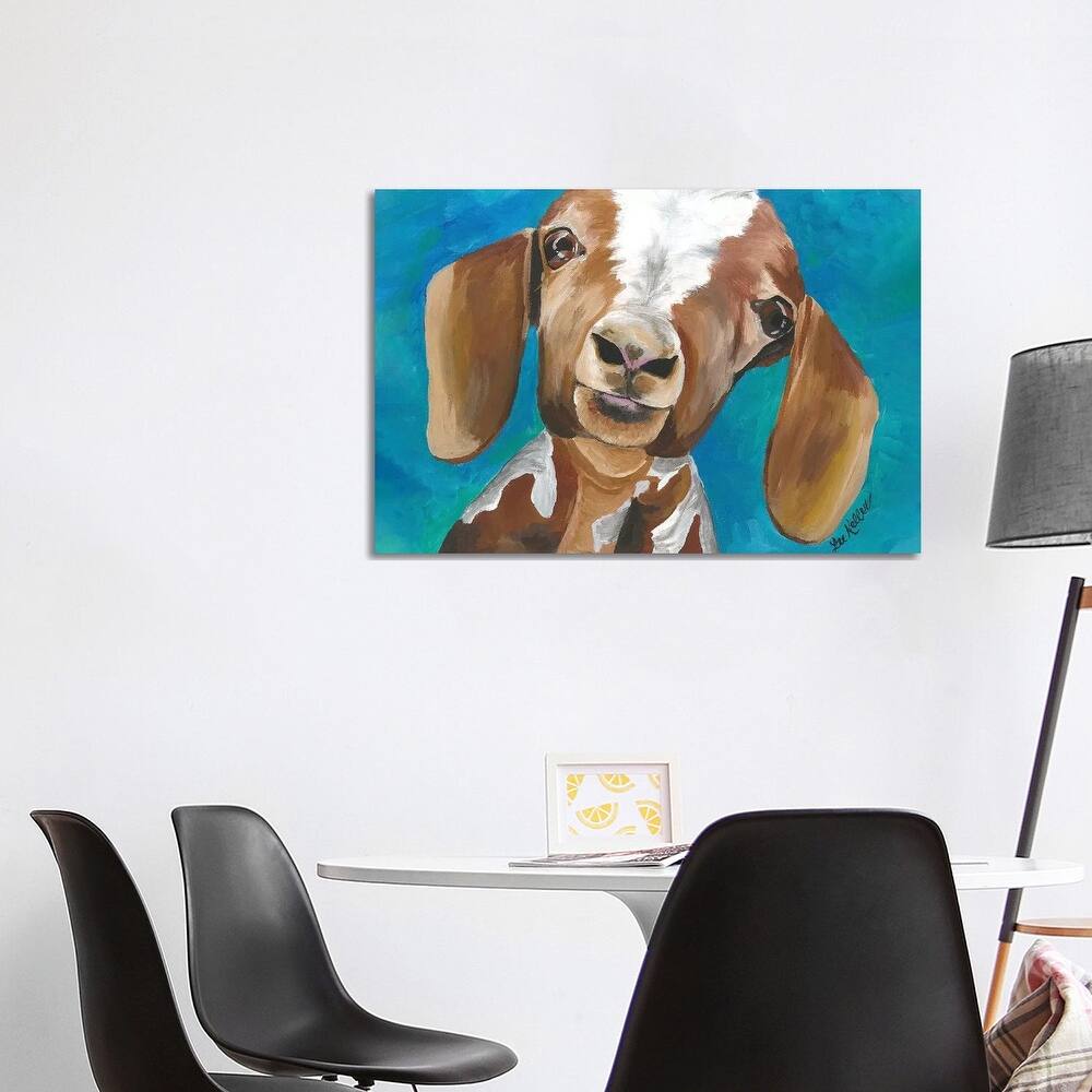 iCanvas "Goat Millie" by Hippie Hound Studios Canvas Print