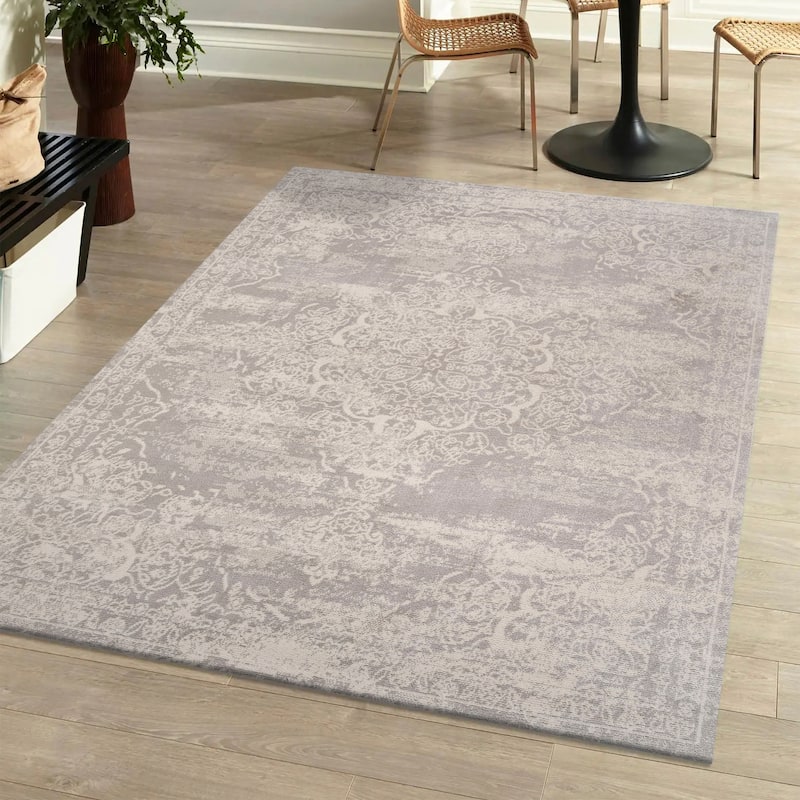 JONATHAN Y Rosalia Ornate Medallion Modern Area Rug