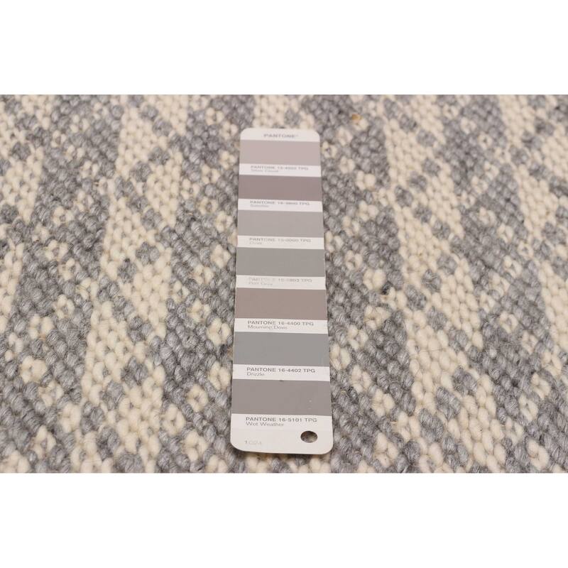 Nevada Grey Kilim 5'0" x 8'1" - 5'0 x 8'1
