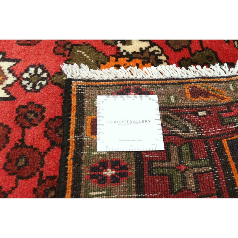 ECARPETGALLERY Hand-knotted Andelz Red Wool Rug - 3'2 x 5'0