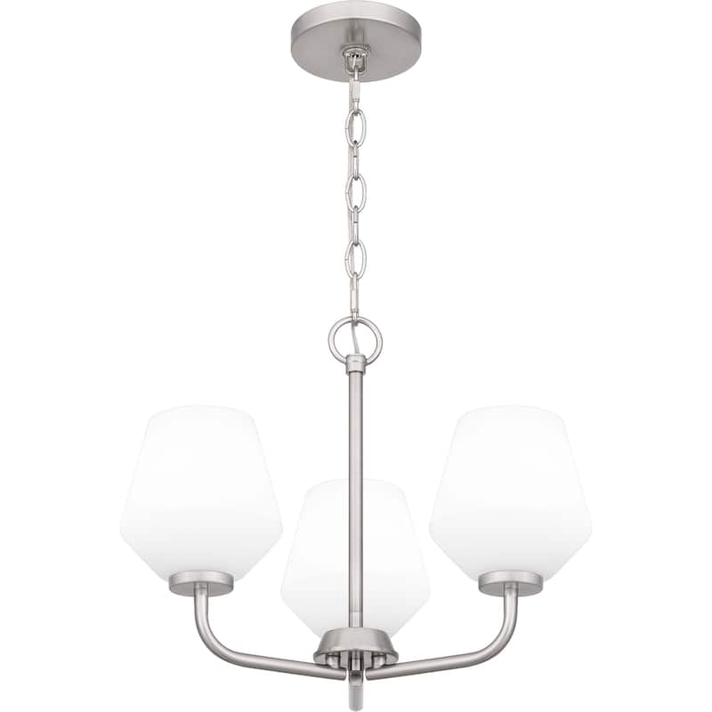 Nielson 3-Light Brushed Nickel Pendant Light