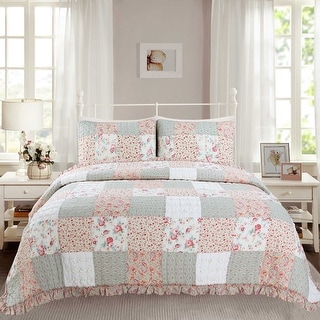 Pink Patchwork Quilts and Bedspreads - Overstock