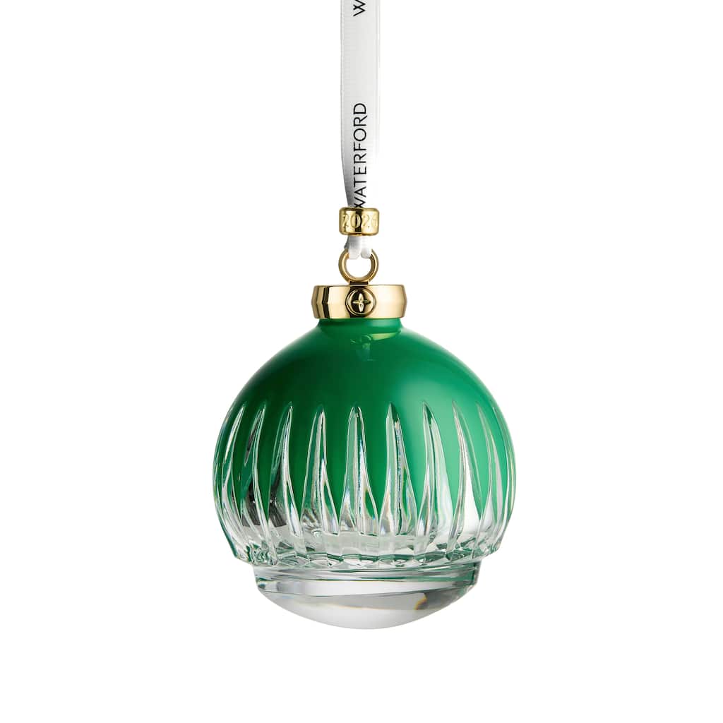 Waterford New Year Bauble Firework, Green