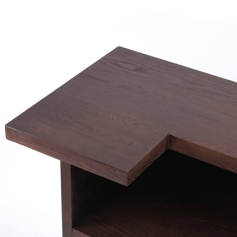 Christopher Knight Home - Barrington Rustic Bar Table Cabinet with Open Upper Shelf, Wine Rack & Glass Storage, Functional Use