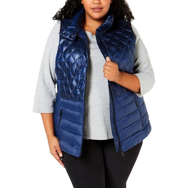 Shop Calvin Klein Women S Plus Size Quilted Down Insulated