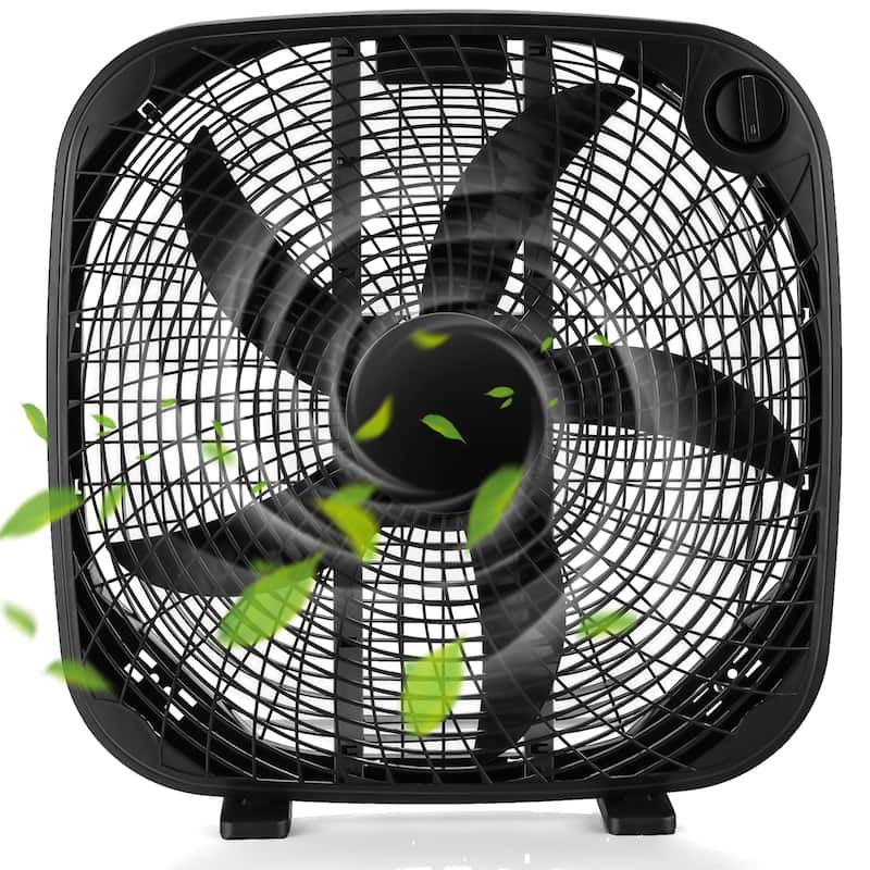 20'' Box Fan - 21'' x 7'' x 21.5''
