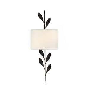 Crystorama Lighting Group Broche 2 Light 24-1/4" High Wall Sconce with