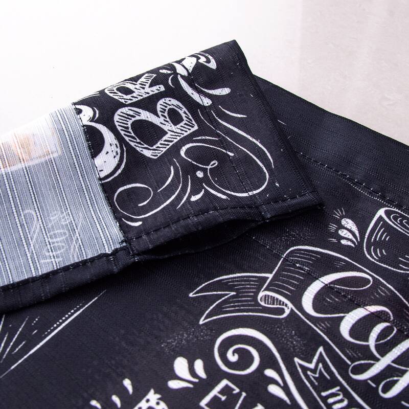 Coffee Cucina Kitchen Curtain Set