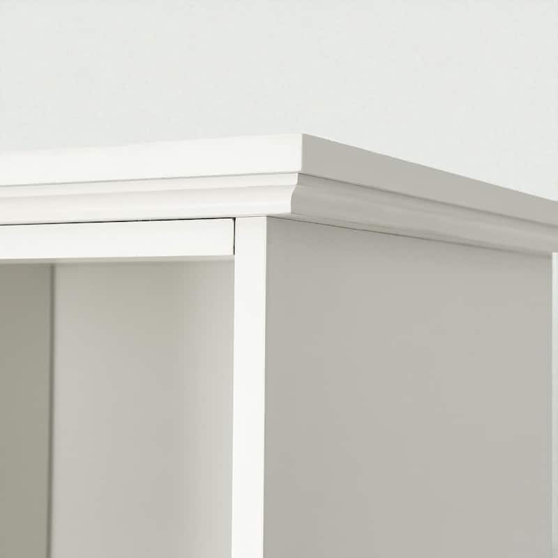 47.2" Hall Tree with Cushion Bench, 3 Hooks, 2 Drawers & 2 Cabinets, Entryway Coat Rack Storage Organizer