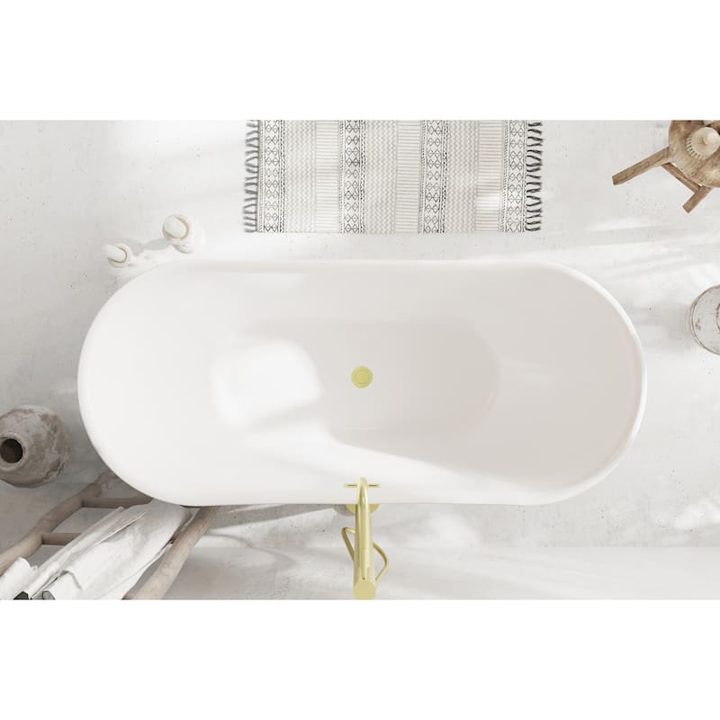 Morris Bathtub in Glossy White