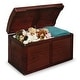 preview thumbnail 31 of 33, Hardwood Barrel Top Toy Chest
