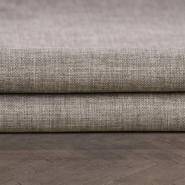 Exclusive Fabrics Italian Faux Linen Curtain (1 Panel)