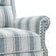 preview thumbnail 81 of 92, Nail-head Padded Seat Pushback Recliner Chair