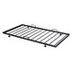 preview thumbnail 14 of 15, Black Full Size Metal House Bed with Trundle and Roof for Kids, Boys and Girls, Bedroom