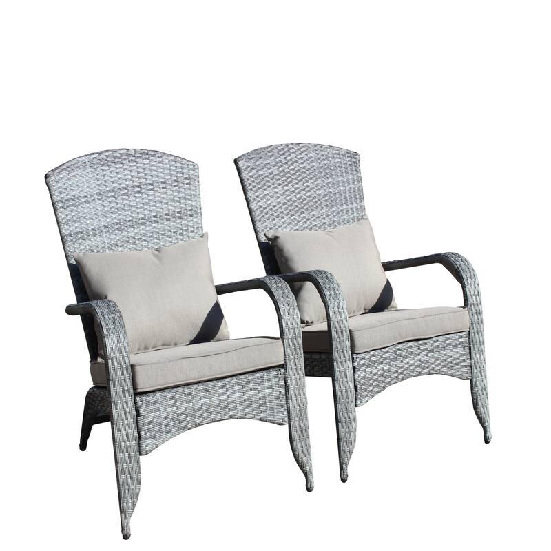 Patio Chair With Cushions (Excluding the table) - Grey