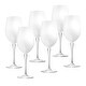preview thumbnail 1 of 4, Majestic Gifts Inc. Glass Water/ Wine Goblets - Opal - 18 Oz - Set/6