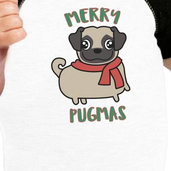 Shop Merry Pugmas Pug Funny Graphic Pet Shirt Christmas Outfits For Pet Overstock 18076171