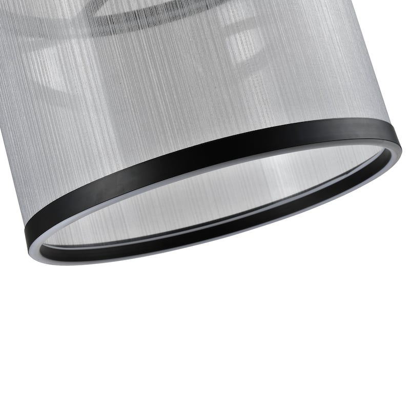 Artcraft Cora Integrated LED Pendant - Black Finish