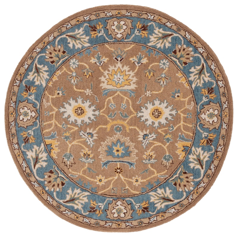 SAFAVIEH Handmade Heritage Truck Traditional Oriental Wool Rug