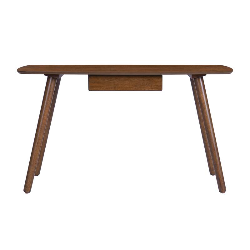 Study Computer Desk,Office Desk, Study Table,Writing Desk with Drawer for Home ,Office Modern Furniture, Walnut