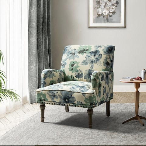 Pavia Armchair with Turned Legs
