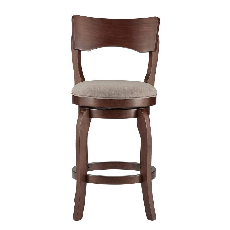 Verona Swivel 24-inch Counter Height Stool by iNSPIRE Q Classic