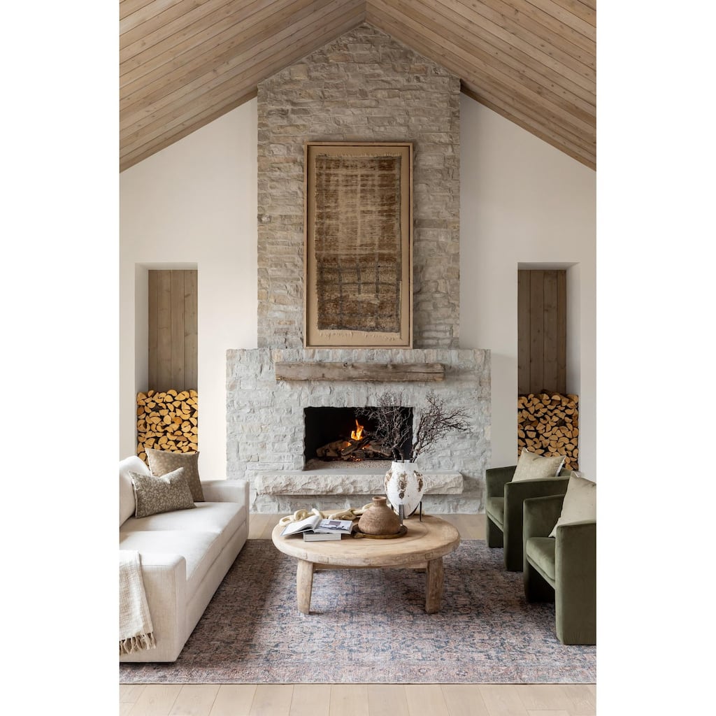 Livabliss x Vivir Lorelai Vintage Washable Area Rug