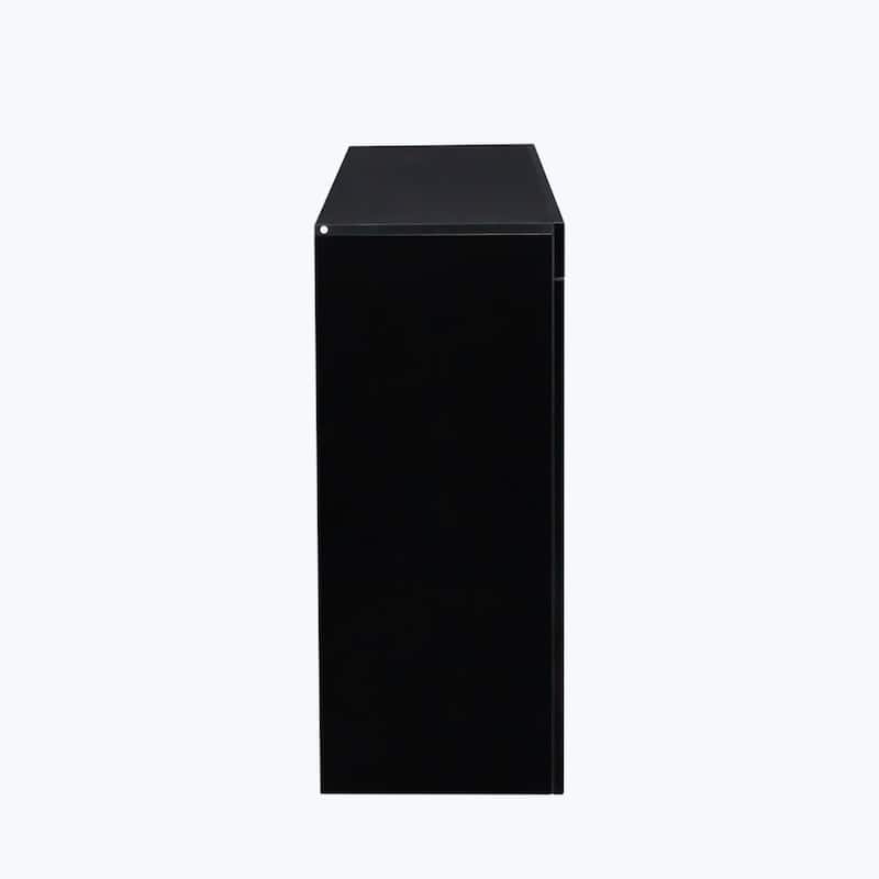 Kitchen Sideboard Cupboard with LED Light,with Drawer and 1 Doors