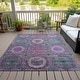 preview thumbnail 18 of 101, Machine Washable Indoor/Outdoor Boho Global Chantille Rug